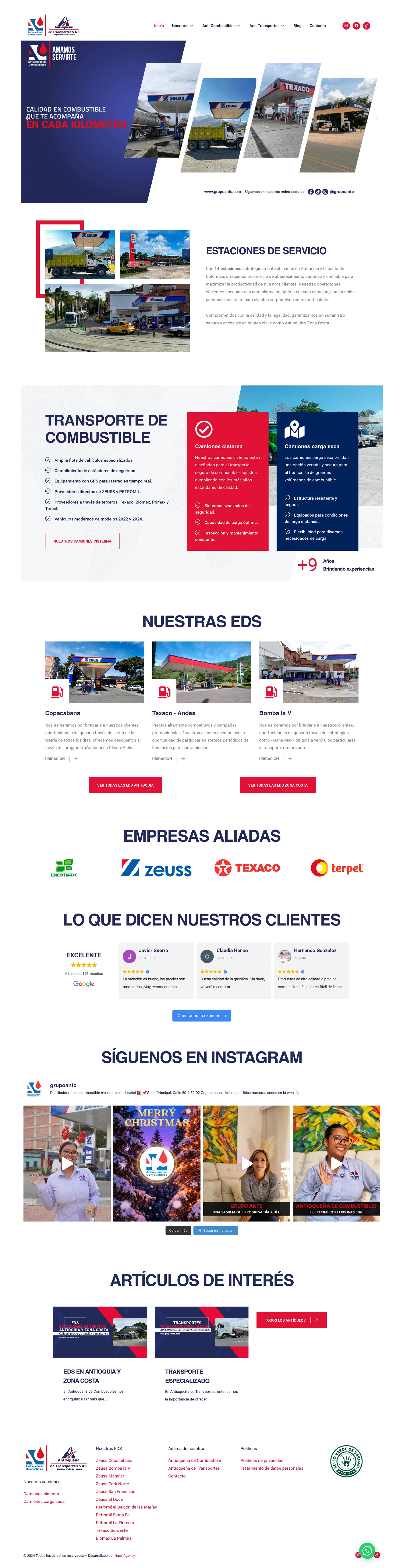 Desarrollo web Grupo ANTC prueba 2